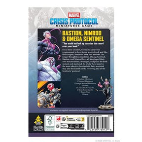 Atomic Mass Games Tabletop Games > Miniature Games Marvel: Crisis Protocol – Bastion, Nimrod & Omega Sentinel 841333136499 MCP09