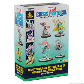 Atomic Mass Games Tabletop Games > Miniature Games Marvel: Crisis Protocol - Mighty Thor, Lady Sif, Thor, Hero of Midgard & Loki Prince of Lies 841333112936 CP91