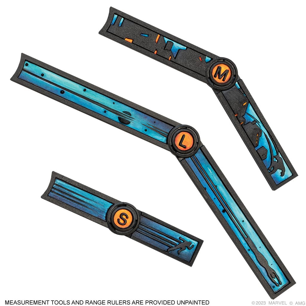 Atomic Mass Games Tabletop Games > Miniature Games Marvel: Crisis Protocol - Movement & Range Tool Pack 841333123390 CA11