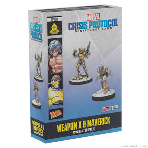 Atomic Mass Games Tabletop Games > Miniature Games Marvel: Crisis Protocol - Weapon X & Maverick 841333126254 CP109
