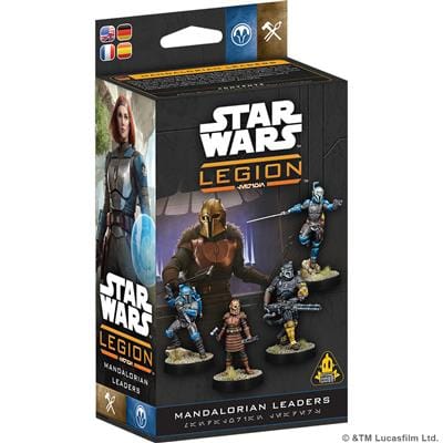 Atomic Mass Games Tabletop Games > Miniature Games Star Wars: Legion - Mandalorian Leaders 841333136413 SWQ82