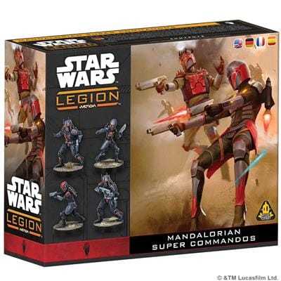 Atomic Mass Games Tabletop Games > Miniature Games Star Wars: Legion - Mandalorian Super Commandos 841333135201 SWQ69