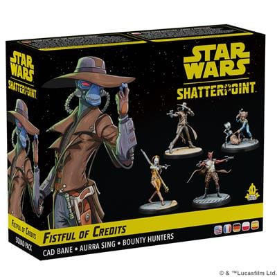 Atomic Mass Games Tabletop Games > Miniature Games Star Wars: Shatterpoint - Fistful of Credits Squad Pack 841333122577 SWP09