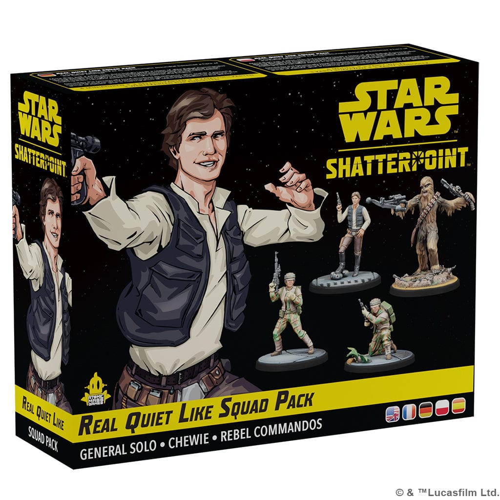 Atomic Mass Games Tabletop Games > Miniature Games Star Wars: Shatterpoint - Real Quiet Like Squad Pack 841333125004 SWP35