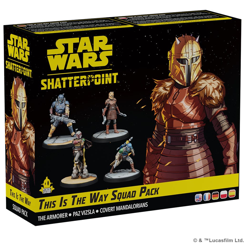 Atomic Mass Games Tabletop Games > Miniature Games Star Wars: Shatterpoint - This Is The Way Squad Pack 841333127619 SWP16