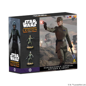 Atomic Mass Games Tabletop Games > Role-Playing Games > Star Wars Star Wars: Legion - Customizable Imperial Officer & Agent 841333131944 SWQ09