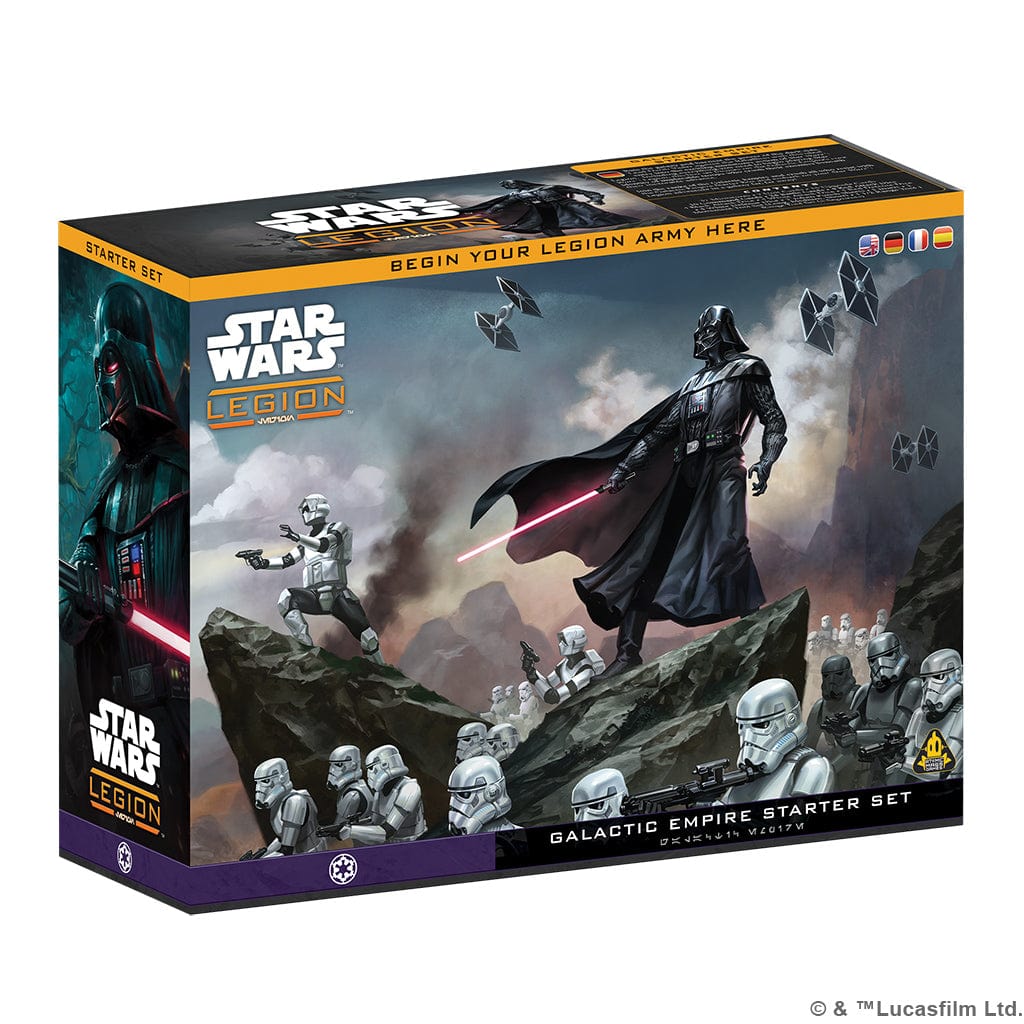 Atomic Mass Games Tabletop Games > Role-Playing Games > Star Wars Star Wars: Legion – Galactic Empire Starter Set 841333132033 SWQ02