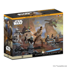 Atomic Mass Games Tabletop Games > Role-Playing Games > Star Wars Star Wars: Legion - Galactic Republic Starter Set 841333132040 SWQ19