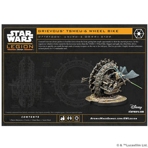 Atomic Mass Games Tabletop Games > Role-Playing Games > Star Wars Star Wars: Legion - General Grievous' TSMEU-6 Wheel Bike 841333133450 SWQ31