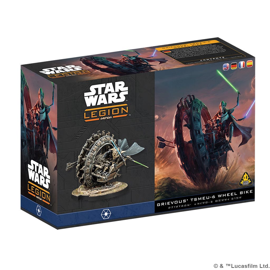 Atomic Mass Games Tabletop Games > Role-Playing Games > Star Wars Star Wars: Legion - General Grievous' TSMEU-6 Wheel Bike 841333133450 SWQ31