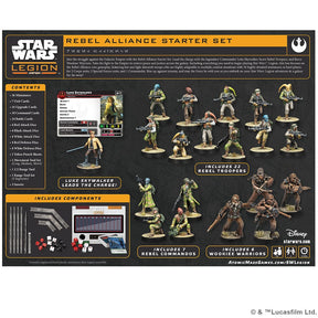 Atomic Mass Games Tabletop Games > Role-Playing Games > Star Wars Star Wars: Legion – Rebel Alliance Starter Set 841333132026 SWQ01