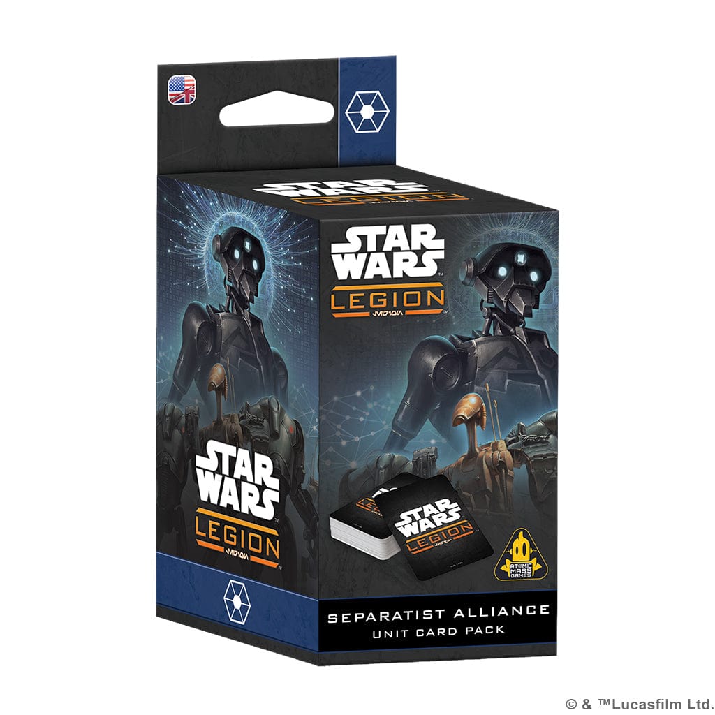 Atomic Mass Games Tabletop Games > Role-Playing Games > Star Wars Star Wars: Legion - Separatist Alliance Card Pack 841333132057 SWQ08EN