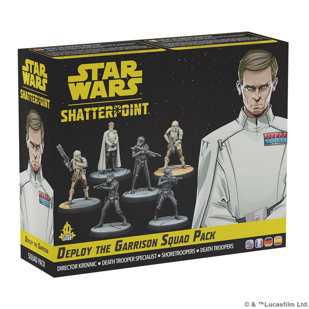Atomic Mass Games Tabletop Games > Role-Playing Games > Star Wars Star Wars: Shatterpoint - Deploy the Garrison Squad Pack 841333128845 SWP51