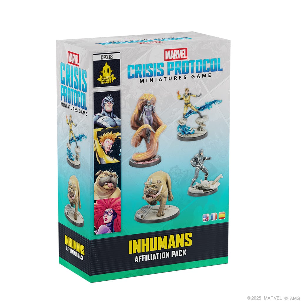 Atomic Mass Games Toys > Action Figures > Other Action Figures Marvel: Crisis Protocol – Inhumans Affiliation Pack 841333130572 CP218