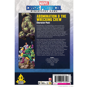 Atomic Mass Games Toys > Statues > Other Statues Marvel: Crisis Protocol - Abomination & Wrecking Crew 841333127428 CP162