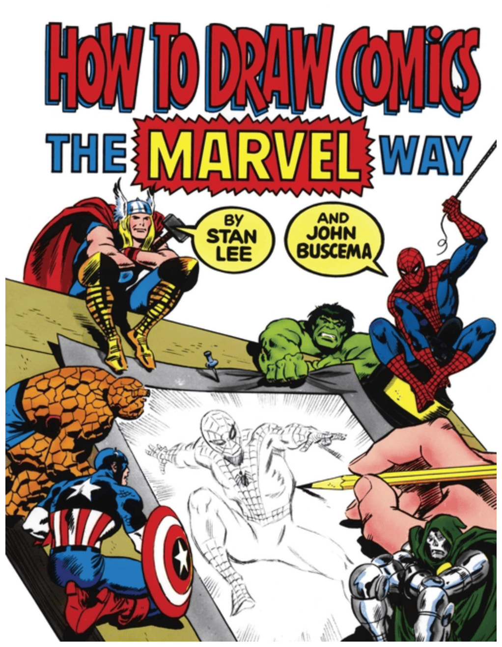 Atria Books Books > Art & Gifts > Make Art How to Draw Comics the Marvel Way 9780671530778 ING-9780671530778