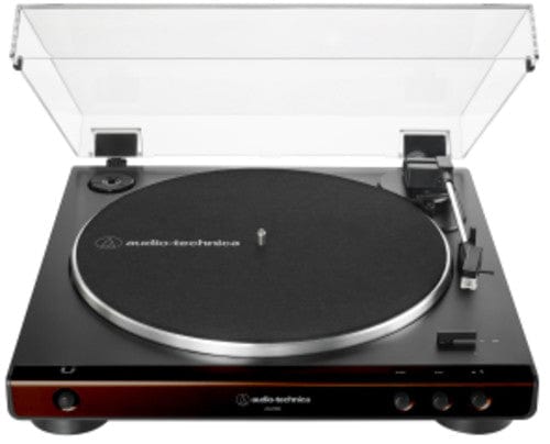 Audio Technica Music > Audio Equipment Audio Technica AT-LP60X-BW Fully Automatic Belt-Drive Turntable (Brown/Black) 4961310147143 ADT47143