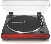 Audio-Technica Music > Audio Equipment Audio Technica AT-LP60XBT-RD Bluetooth Turntable -Fully Automatic - Belt-Drive (Red/Black) 4961310147273 4961310147273