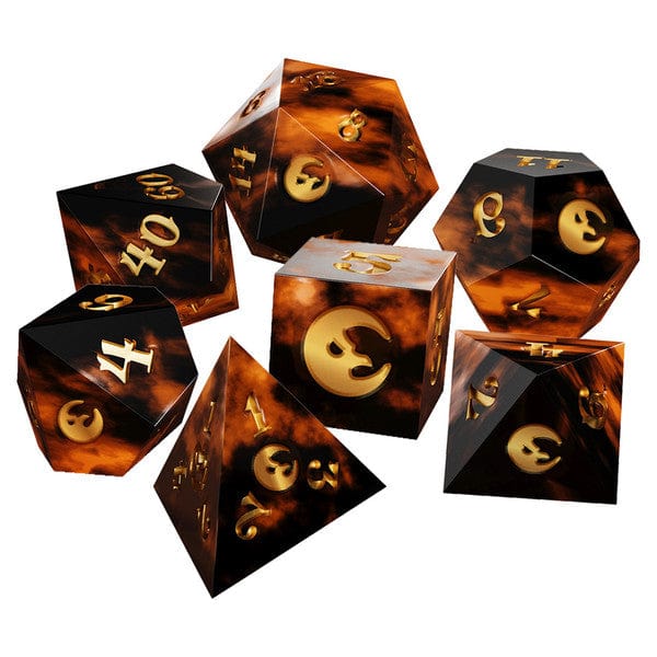 Avantris Entertainment Dice > Other Dice 7-Set: The Crooked Moon Dice Set 850067877042 LAETCMDCMS