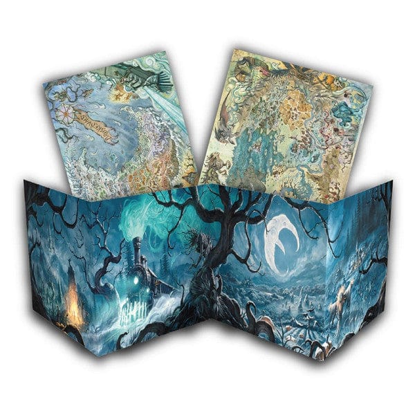 Avantris Entertainment Tabletop Games > Role-Playing Games > Accessories D&D 5E: The Crooked Moon: Wickermoor GM Screen & Maps 850067877394 LAETCMGM