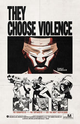AWA Studios Comic Books THEY CHOOSE VIOLENCE #5 (OF 5) CVR B CHRIS FERGUSON & MAURICIO CAMPETELLA BLAXPLOITATION FILM HOMAGE VAR (MR) 85001385475200521 0825AW0542