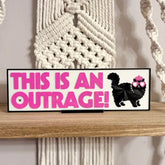 Awfullynerdy.co Accessories This Is An Outrage! Book Nook (Dungeon Crawler Carl) MS-7914-DCC-NO
