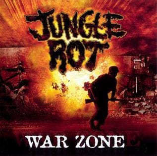 Jungle Rot Music > Vinyl Records Jungle Rot - War Zone (Red Vinyl) 803341554504 BOB4155450.1