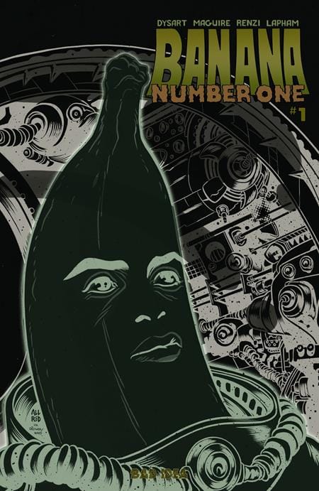 BAD IDEA Comic Books BANANA NUMBER ONE #1 (ONE SHOT) CVR E MICHAEL ALLRED GLOW IN THE DARK VAR 85001727749601051 0526BD0578