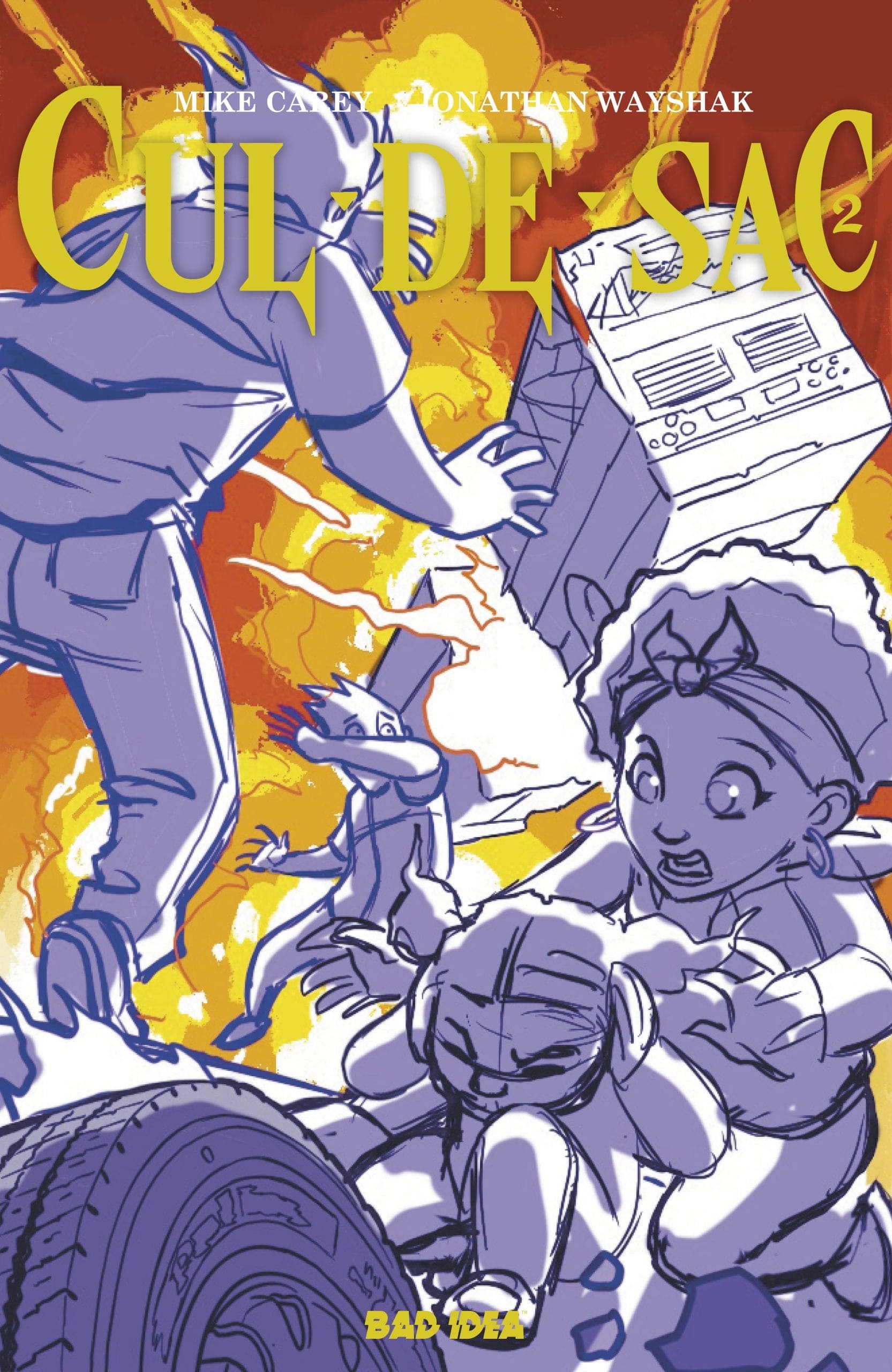 CUL DE SAC #2 (OF 5) CVR B TONY FLEECS CURSED MIRROR VAR