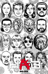 BAD IDEA Comic Books HAB #5 (OF 5) CVR C DAVID LAPHAM BW OUTBREAK SKULLS VAR (Release Date: 08/26/2026) 0626BD0556