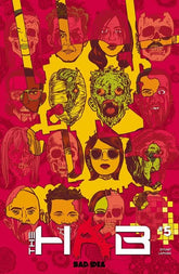 Bad Idea Comic Books HAB #5 (OF 5) CVR D DAVID LAPHAM BW INFECTED SKULLS VAR (Release Date: 10/14/2026) 85001727736600541 0626BD0557
