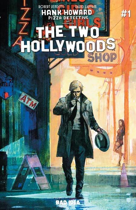 BAD IDEA Comic Books HANK HOWARD PIZZA DETECTIVE #1 (OF 2) THE TWO HOLLYWOODS CVR A ALEX MALEEV VAR 85001727737300111 1125BD0438