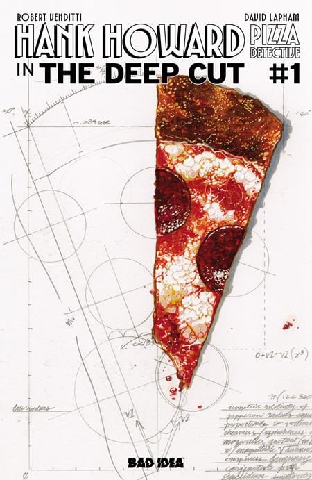 HANK HOWARD PIZZA DETECTIVE THE DEEP CUT #1 (ONE SHOT) CVR B PIZZA BY RYAN SOOK VAR (Release Date: 12/02/2026)