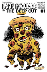 BAD IDEA Comic Books HANK HOWARD PIZZA DETECTIVE THE DEEP CUT #1 (ONE SHOT) CVR C PIZZA BY JESSE LONERGAN VAR (Release Date: 12/02/2026) 85001727758801031 1026BD0557