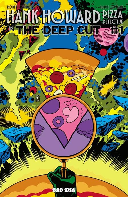 HANK HOWARD PIZZA DETECTIVE THE DEEP CUT #1 (ONE SHOT) CVR E PIZZA BY MARK BUCKINGHAM VAR (Release Date: 12/02/2026)