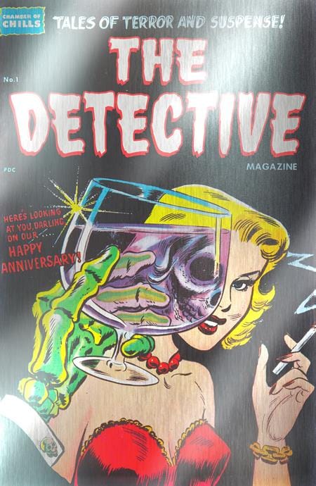 BAD IDEA Comic Books > Incentives DETECTIVE #1 (OF 2) CVR H INC 1:50 LEE ELIAS METAL OLD MASTERS VAR (Release Date: 10/21/2026) 85001727755701081 0826BD0658