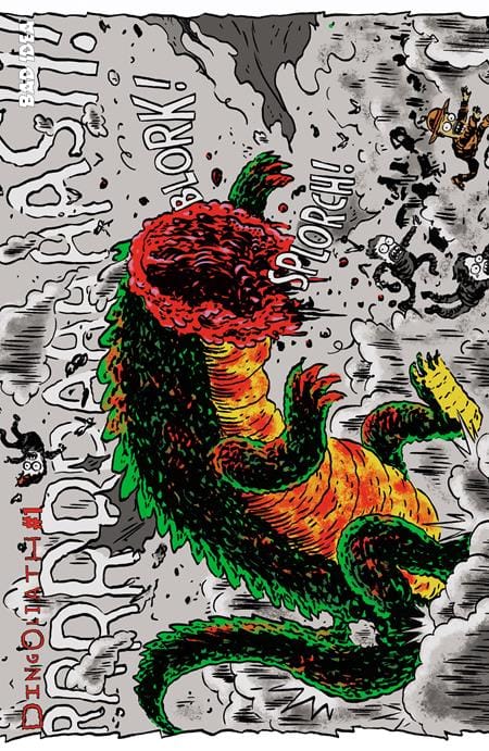 BAD IDEA Comic Books > Incentives DINGOLIATH #1 (ONE SHOT) CVR H INC 1:50 MANIX ABRERA FIRST APPEARANCE VAR 85001727748901081 0526BD0590