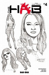 BAD IDEA Comic Books > Incentives HAB #4 (OF 5) CVR D INC 1:20 LEWIS LAROSA DAVID LAPHAM CHARACTER DESIGN VAR 85001727736600441 0526BD0595