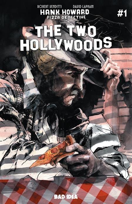 BAD IDEA Comic Books > Incentives HANK HOWARD PIZZA DETECTIVE #1 (OF 2) THE TWO HOLLYWOODS CVR D 1:20 INC JONATHAN MARKS BARRAVECCHIA VAR 85001727737300141 1125BD0441