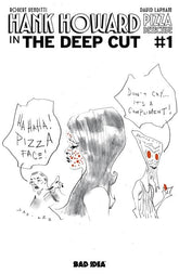 BAD IDEA Comic Books > Incentives HANK HOWARD PIZZA DETECTIVE THE DEEP CUT #1 (ONE SHOT) CVR G INC 1:20 PIZZA BY JAE LEE VAR (Release Date: 12/02/2026) 85001727758801071 1026BD0561