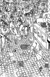 BAD IDEA Comic Books > Incentives HANK HOWARD PIZZA DETECTIVE THE TWO HOLLYWOODS #2 (OF 2) CVR D INC 1:20 DAVID LAPHAM B&W VAR 85001727737300241 1225BD0485