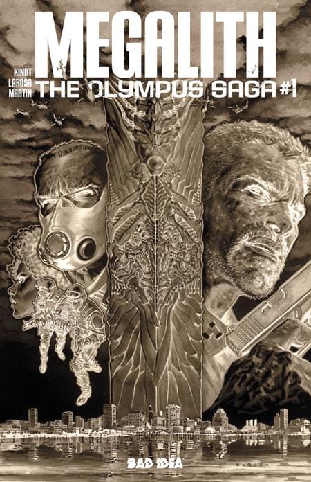 BAD IDEA Comic Books > Incentives OLYMPUS SAGA MEGALITH #1 (OF 4) CVR AM INC 1:30 LEWIS LAROSA PRINTERS PLATE VAR 85001727742701391 0326BD0519