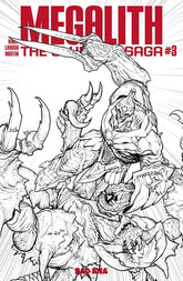 BAD IDEA Comic Books > Incentives OLYMPUS SAGA MEGALITH #3 (OF 4) CVR E INC 1:50 BRANDON PETERSON BW VAR (Release Date: 08/19/2026) 85001727742703051 0626BD0579