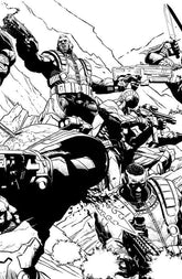 BAD IDEA Comic Books > Incentives PLANET DEATH #3 (OF 4) CVR F INC 1:50 JOE QUESADA B&W VIRGIN CONNECTING VAR (Release Date: 11/04/2026) 85001727729800361 0926BD0596