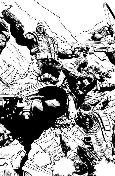 PLANET DEATH #3 (OF 4) CVR F INC 1:50 JOE QUESADA B&W VIRGIN CONNECTING VAR (Release Date: 11/04/2026)