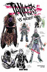 BAD IDEA Comic Books > Incentives TANKERS VS ANCIENT ALIENS #1 (OF 4) CVR F INC 1:20 MATT KINDT DESIGN VAR 85001727745801061 0426BD0548
