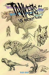 BAD IDEA Comic Books > Incentives TANKERS VS ANCIENT ALIENS #4 (OF 4) CVR D INC 1:20 LEWIS LAROSA DESIGN VAR (Release Date: 09/09/2026) 85001727745804041 0726BD0670