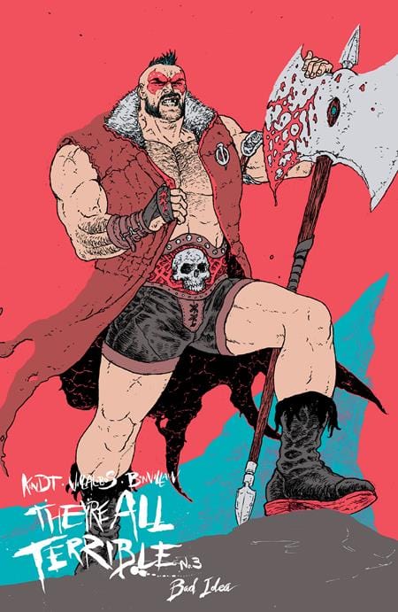 BAD IDEA Comic Books > Incentives THEYRE ALL TERRIBLE #3 (OF 4) CVR C INC 1:20 RAMON VILLALOBOS CHARACTER DESIGN VAR 85001727722900331 1025BD0519