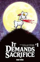 BAD IDEA Comic Books IT DEMANDS SACRIFICE #1 (OF 4) CVR D SKOTTIE YOUNG FOIL VAR (Release Date: 10/07/2026) 85001727754001041 0726BD0656