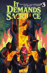 BAD IDEA Comic Books IT DEMANDS SACRIFICE #3 (OF 4) CVR B RYAN QUACKENBUSH VAR (Release Date: 12/16/2026) 85001727754003021 1026BD0566